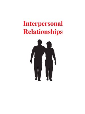 cover image of Interpersonal Relationships